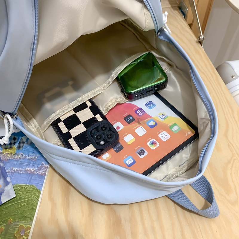 Balo đi học PRETTYZYS sức chứa lớn 14 inch thời trang Hàn Quốc 2023 trẻ trung cho nữ