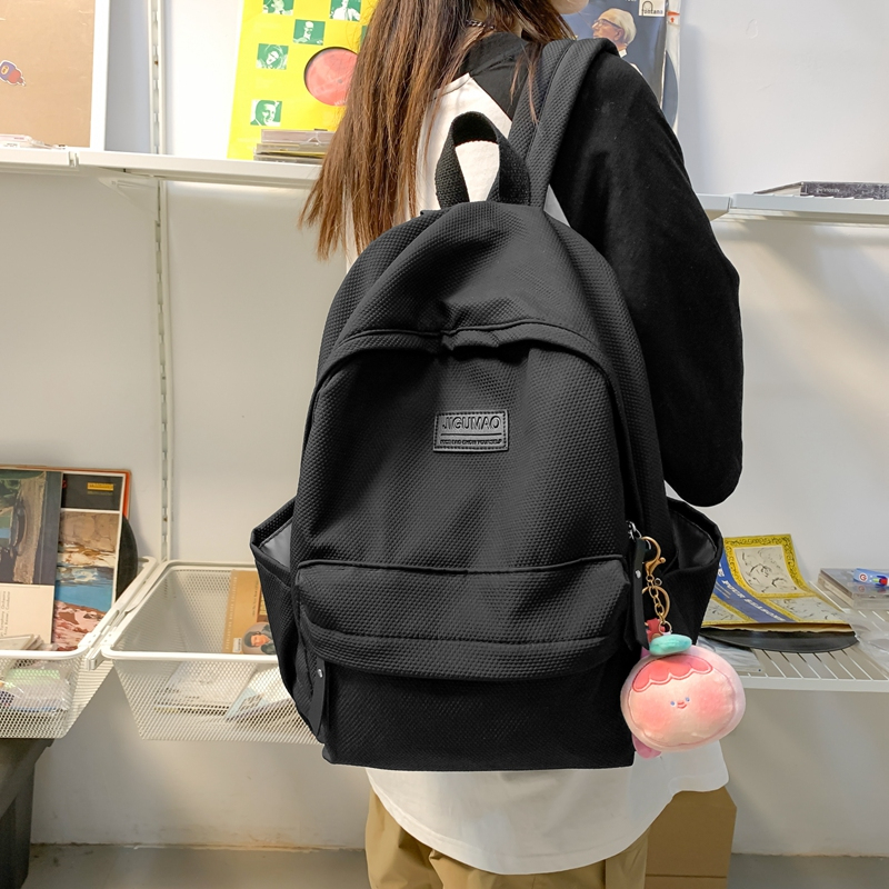 Balo đi học PRETTYZYS sức chứa lớn 14 inch thời trang Hàn Quốc 2023 trẻ trung cho nữ