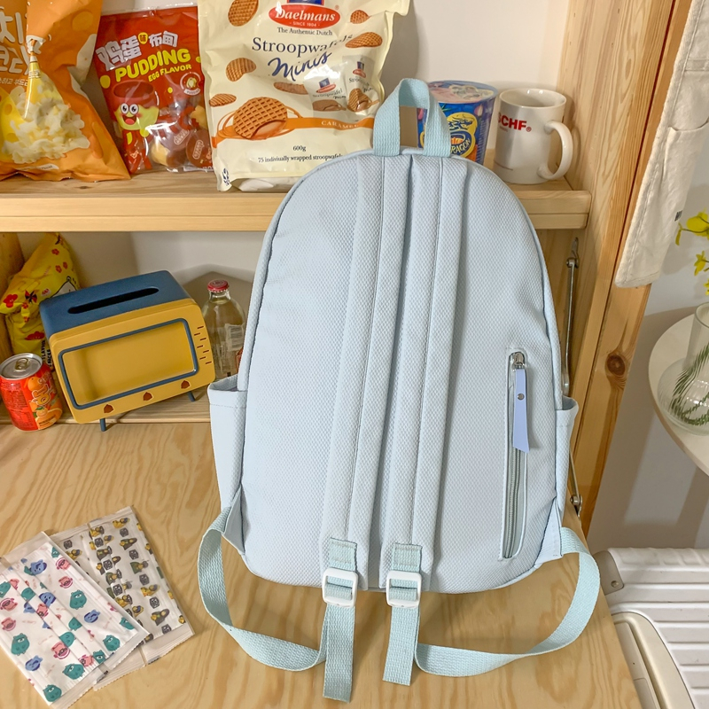 Balo đi học PRETTYZYS sức chứa lớn 14 inch thời trang Hàn Quốc 2023 trẻ trung cho nữ