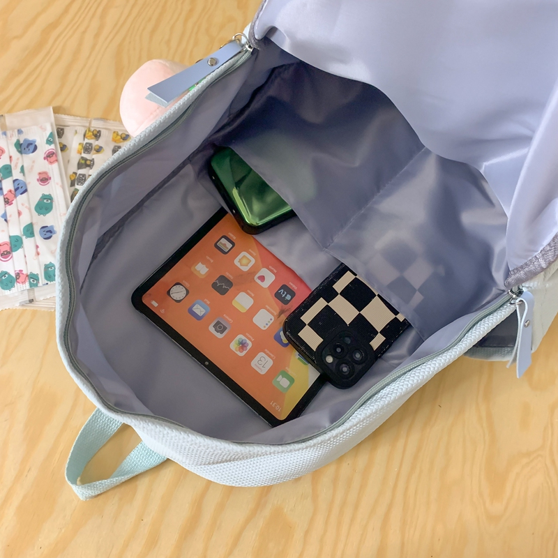 Balo đi học PRETTYZYS sức chứa lớn 14 inch thời trang Hàn Quốc 2023 trẻ trung cho nữ