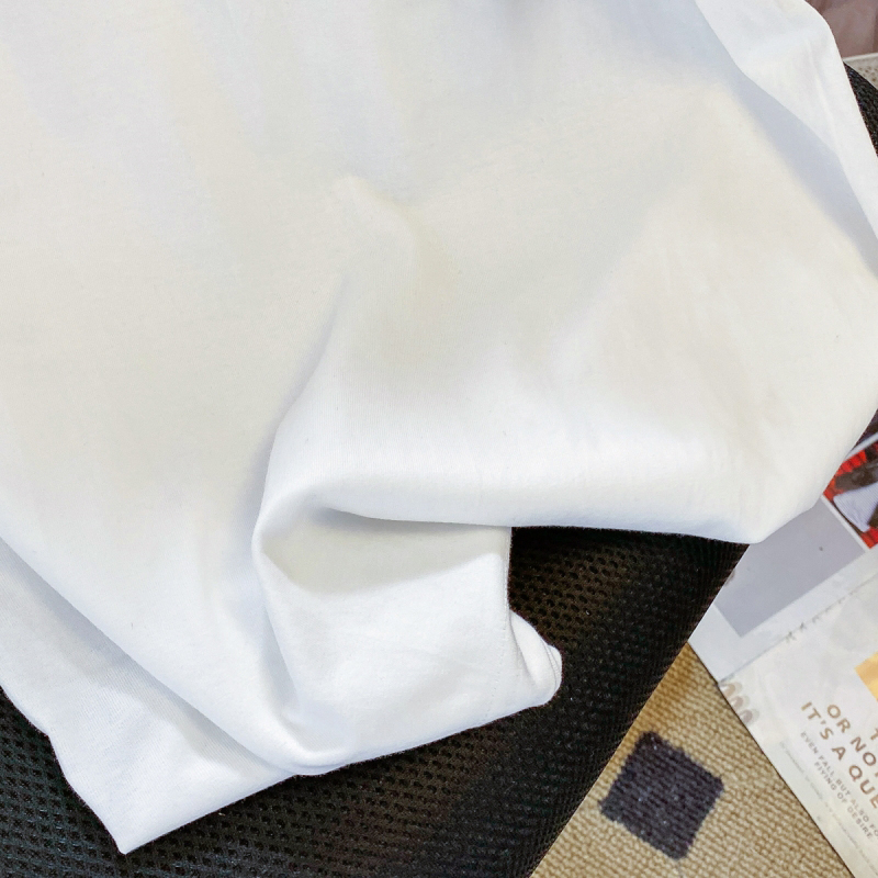 Áo Thun Tay Ngắn Dáng Rộng Chất Liệu Cotton In Họa Tiết Trái Tim Thời Trang Mùa Hè Cho Nữ 180g Size Lớn 3xl