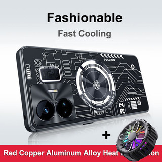 Ốp điện thoại nhôm đồng tản nhiệt cho realme gt neo5 case gtneo5 5g oppo realme gt neo 5