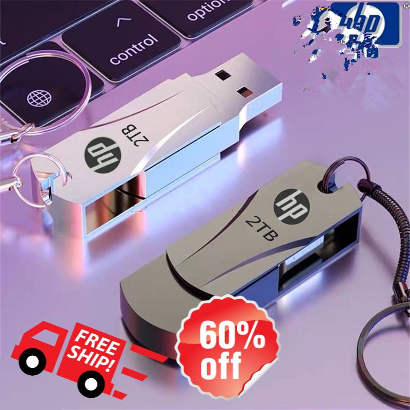 Usb 2.0 Dung Lượng 2TB Bằng Kim Loại Chống Nước