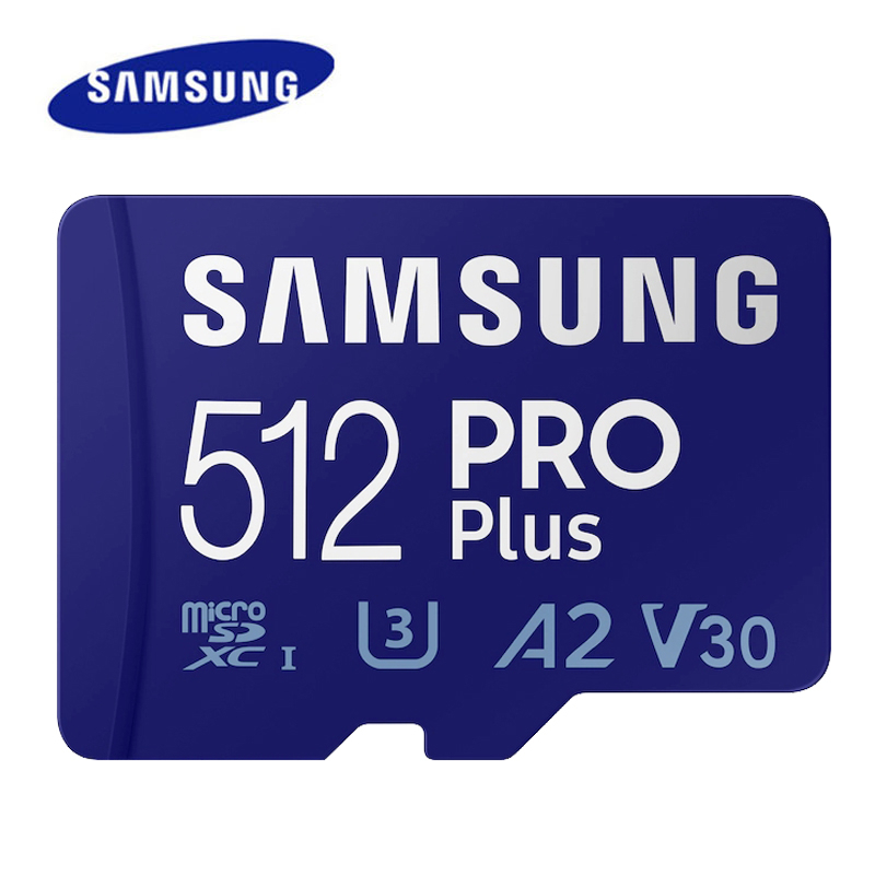 Thẻ Nhớ SAMSUNG Micro SD 512GB / 256GB / 128GB TF Card C10 U3 A2 V30 4K 64GB Micro SD Cho Điện Thoại