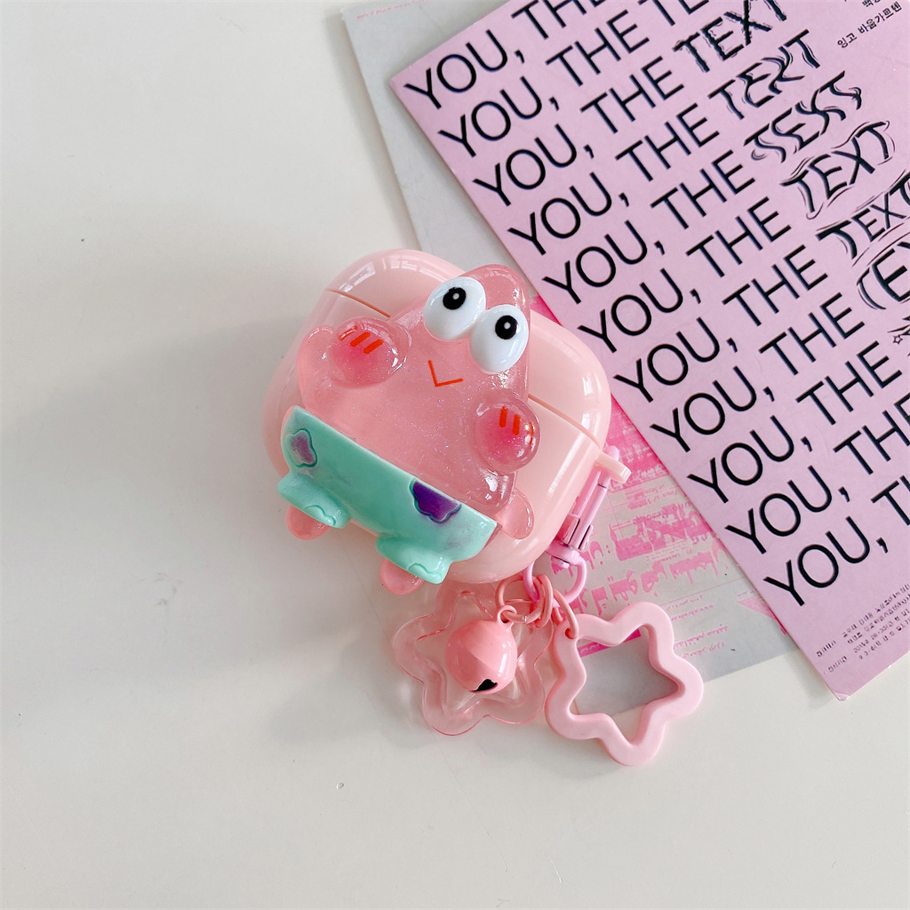 Ốp Hộp Đựng Tai Nghe Nhét Tai Hình SpongeBob Cho iphone AirPods Pro AirPods 1 / 2 / 3