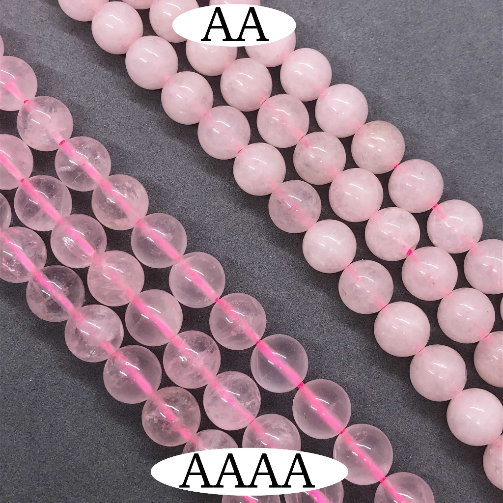 Chuỗi Hạt Pha Lê Tròn Tự Nhiên 4-12mm Dùng Làm Vòng Đeo Tay Diy