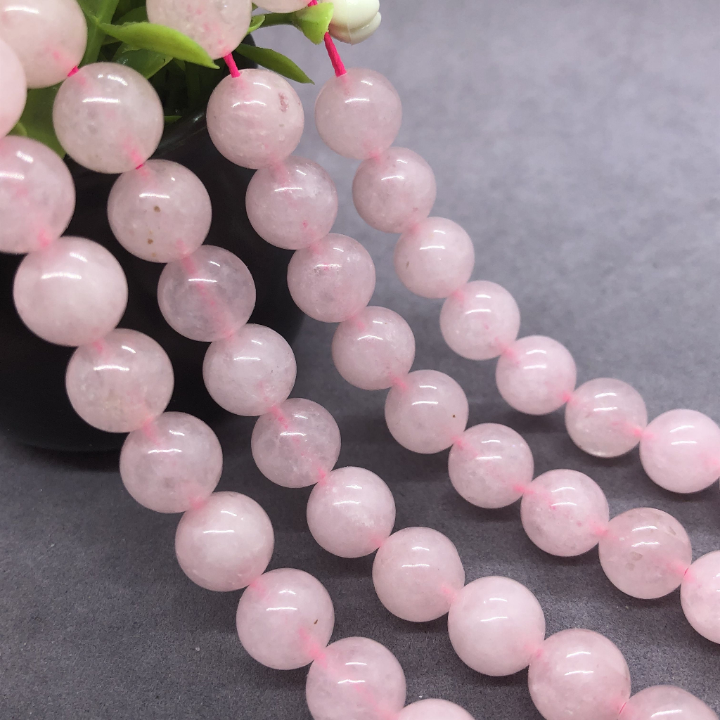 Chuỗi Hạt Pha Lê Tròn Tự Nhiên 4-12mm Dùng Làm Vòng Đeo Tay Diy