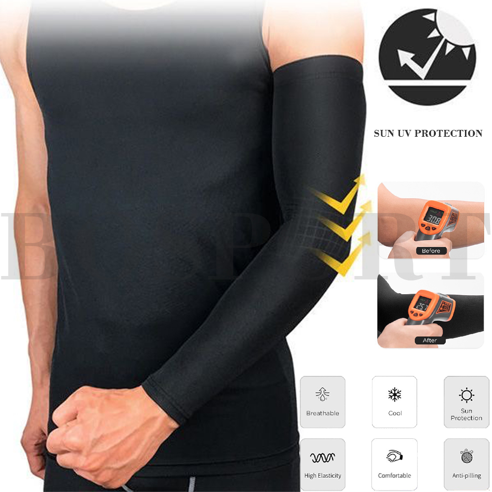 1 Cặp Vớ Chống Nắng / Tia UV Bảo Vệ Tay Dùng Khi Chạy Xe Máy / Đạp / Câu Cá Cho Nam