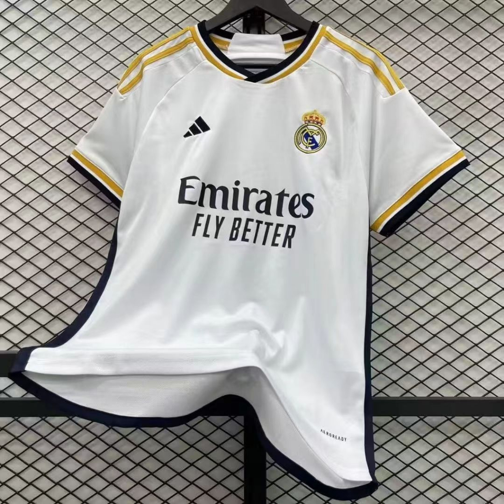 Áo Thun NgắN Tay In Chữ Real Madrid 23-24