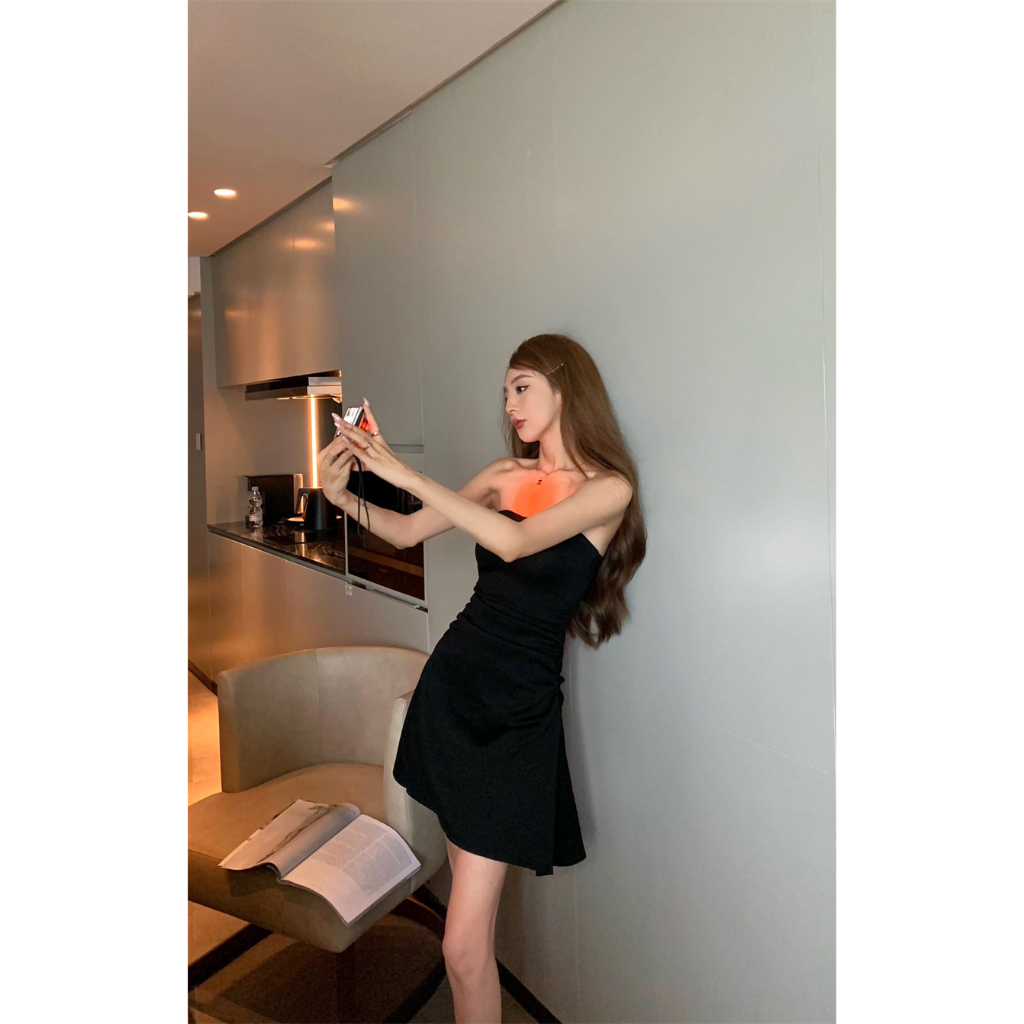 Cocory vn Đầm Thời Trang Mùa Hè Phong Cách Retro Quyến Rũ Cho Nữ