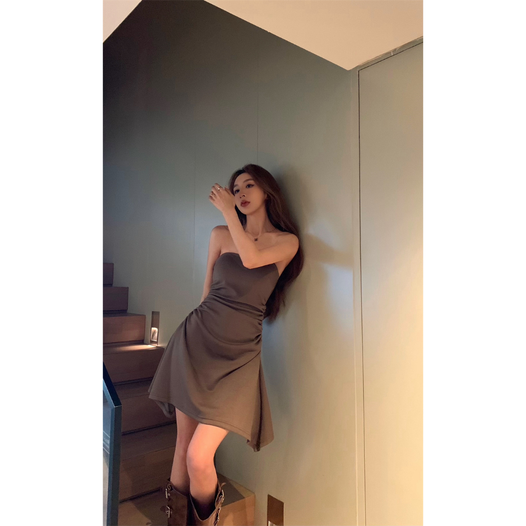 Cocory vn Đầm Thời Trang Mùa Hè Phong Cách Retro Quyến Rũ Cho Nữ