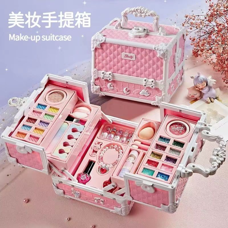 Sma Bộ Đồ Chơi Trang Điểm Son Môi / Sơn Móng Tay Có Thể Xé Ra Làm Quà Sinh Nhật Cho Bé Gái