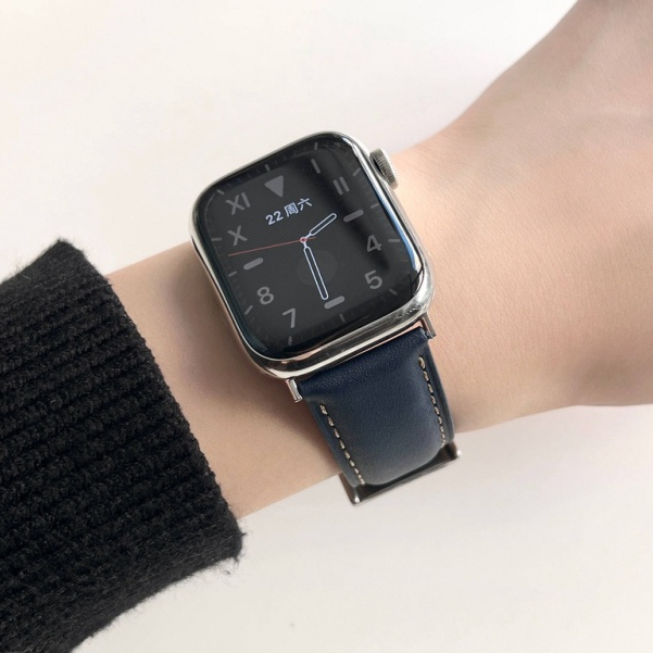 Dây Đeo Bằng Da Cao Cấp Cho iWatch Series 8 / 7 / 6 / SE / 5 / 4 / 3 / 2 / 1