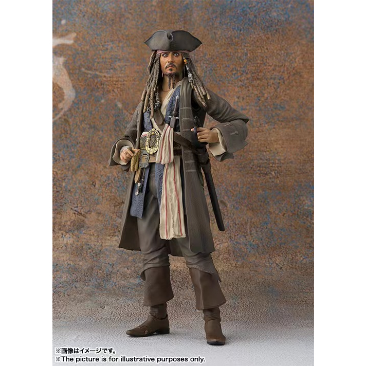 Mô Hình Nhân Vật Thuyền Trưởng Jack Sparrow Trong Phim Cướp Biển Vùng Caribbean