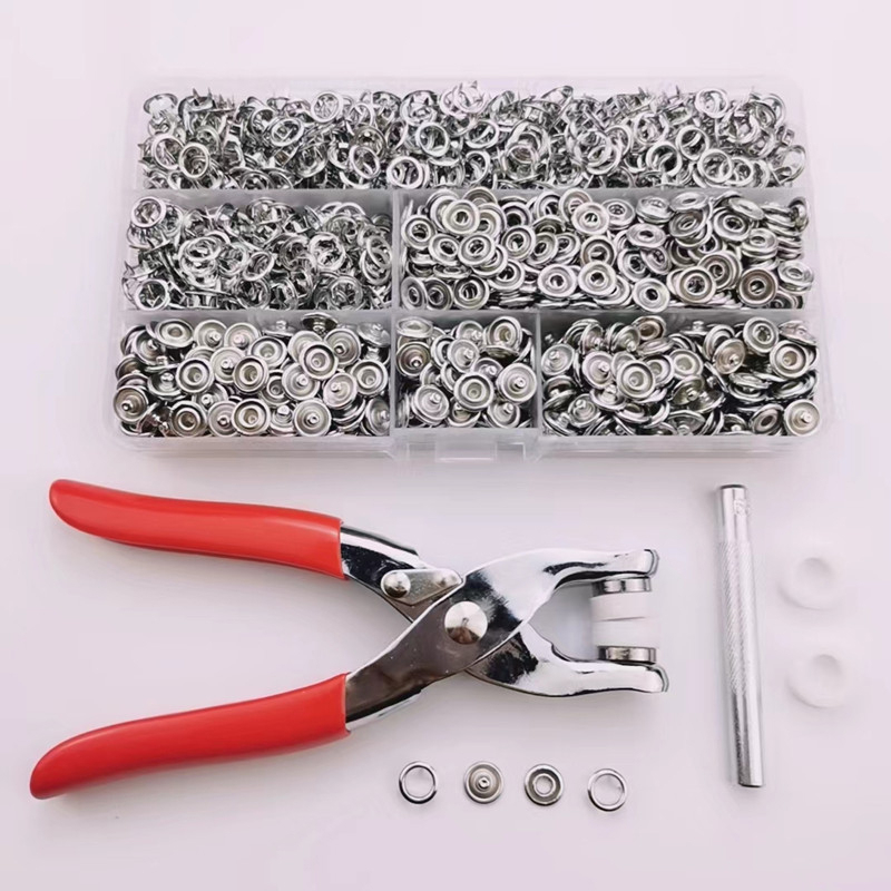 (MớI) Bộ 50 NúT Kim LoạI Khâu QuầN ÁO