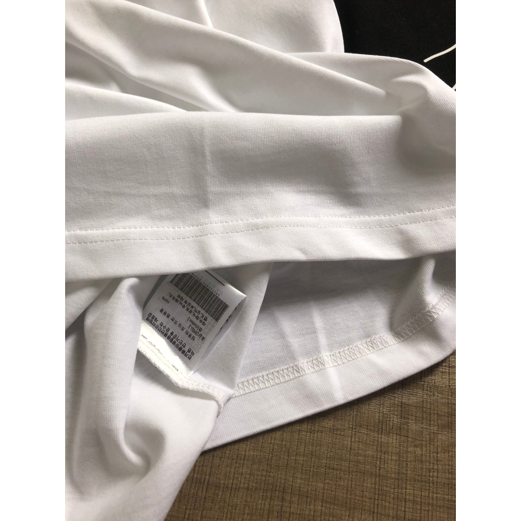 Áo Thun Tay Ngắn In Chữ Khoét Lỗ Thời Trang Cho Cặp Đôi