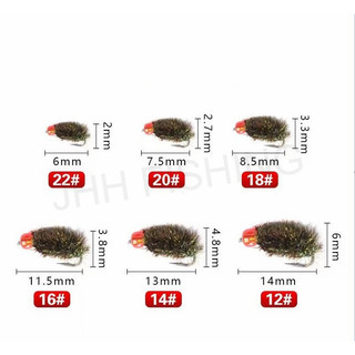 【10pcs】Mồi Câu Cá Giả Côn Trùng