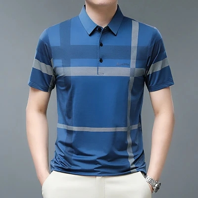 Áo polo Ngắn Tay Thoáng Khí Thời Trang Mùa Hè Mới Cho Nam