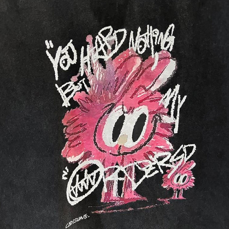 Áo Thun cotton Nguyên Chất 230g Dáng Rộng In Họa Tiết Cổ Điển Phong Cách Mỹ