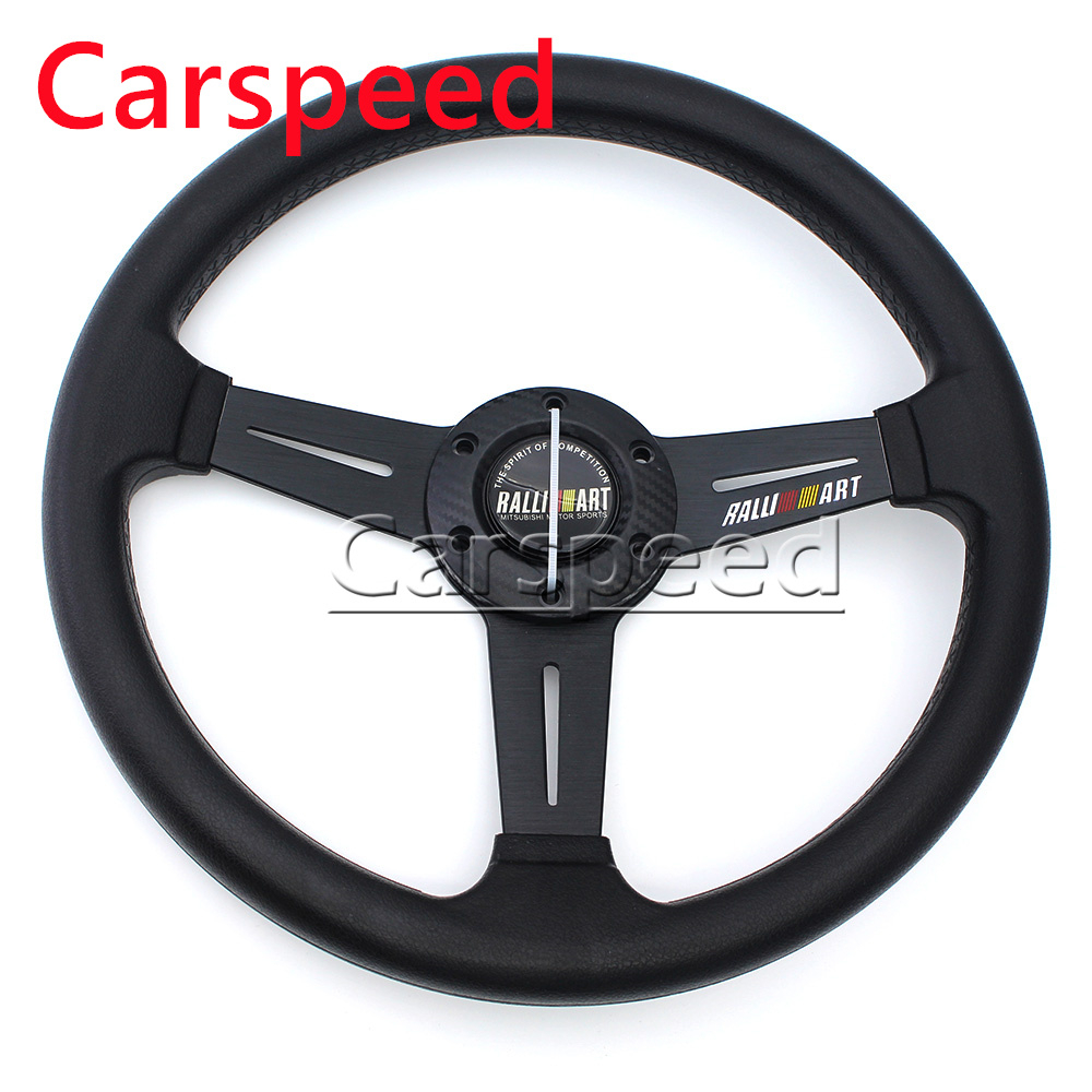 Vô Lăng Xe Hơi 13 Inch Bọc Da PU Cao Cấp