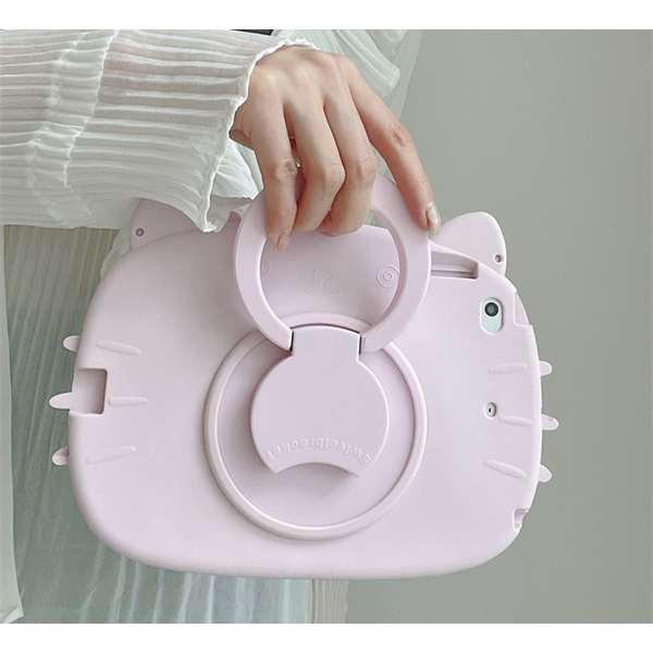 For Samsung Galaxy Tab A8 SM-X200 S6 A7 Lite T220 T290 T510 T500 P610 Cute Pattern Kids Cartoon Silicone Soft Case With Stand Shockproof Tablet Cover