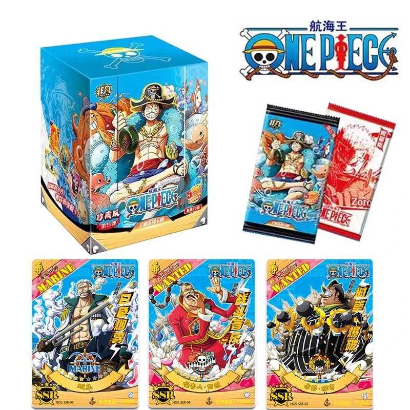 Bộ Sưu Tập Thẻ Giấy Hình Nhân Vật Anime One Piece Luffy Roronoa Sanji Nami