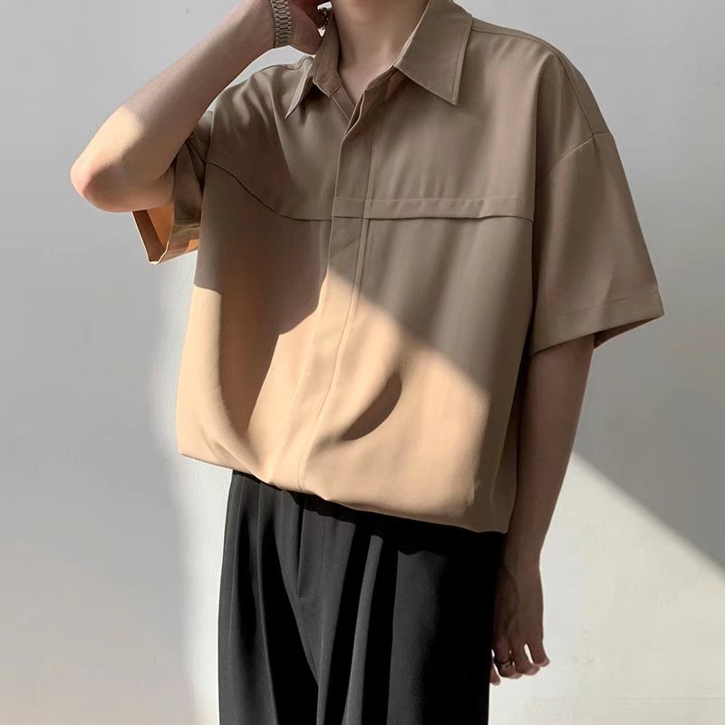 Áo Thun Tay Ngắn Màu Trơn Thời Trang Dành Cho Nam Và Nữ simple Áo Phông unisex Hàn Quốc áo sơ mi nam ngắn tay