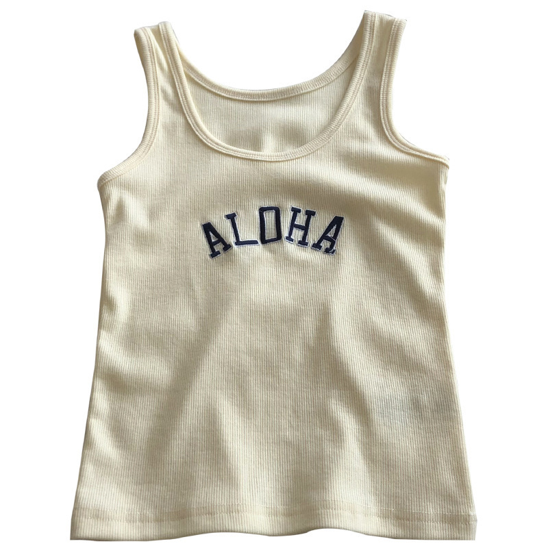 Áo Thun Thể Thao Sát Nách Thiết Kế Mới Thời Trang Mùa Hè Theo Phong Cách Hàn Quốc Cho Nữ