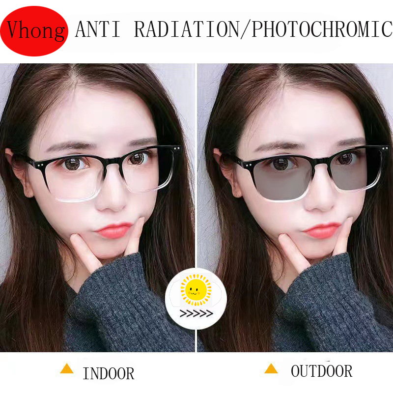 Mắt Kính Gọng Gỗ Chống Bức Xạ Phong Cách Vintage Thời Trang Cho Nam Nữ