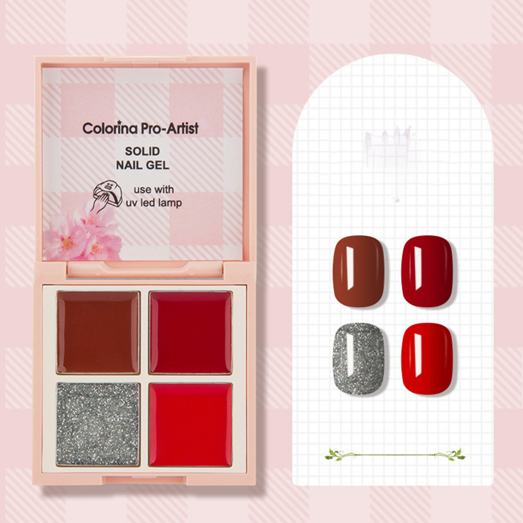 Sơn Móng Tay Dạng Gel Cứng 5g Trang Trí Nghệ Thuật Chuyên Nghiệp