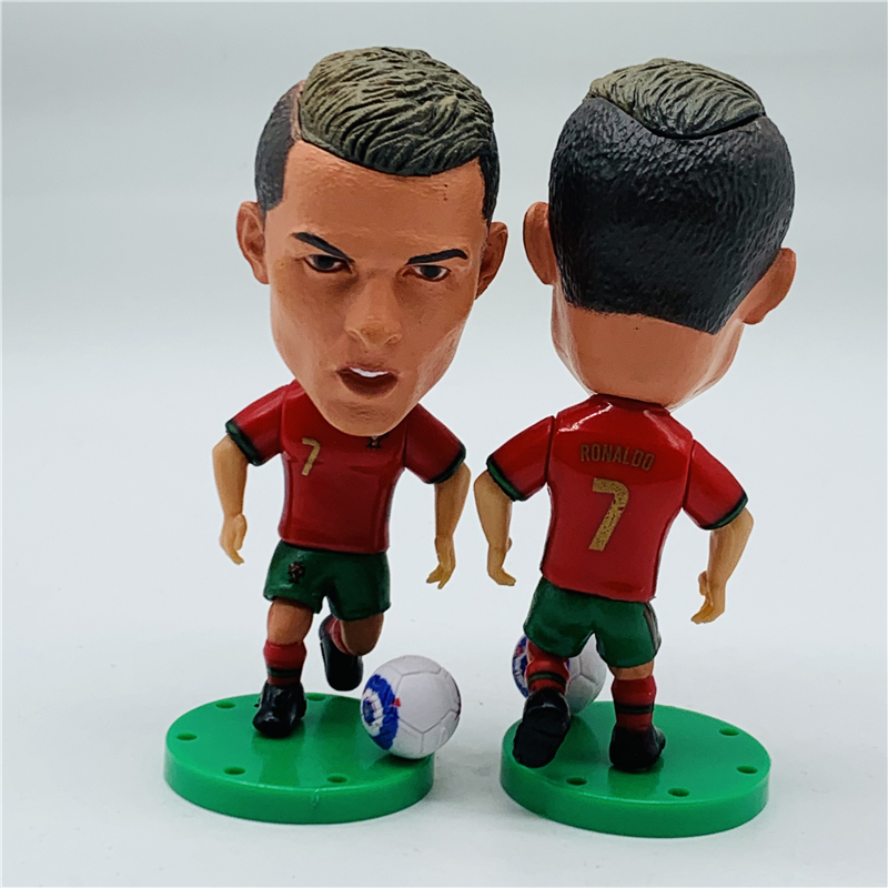 Búp Bê Bóng Đá al-nassr 7 # c. Quà Tặng Mô Hình Va Chạm ronaldo 2023