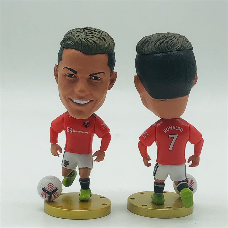 Búp Bê Bóng Đá al-nassr 7 # c. Quà Tặng Mô Hình Va Chạm ronaldo 2023