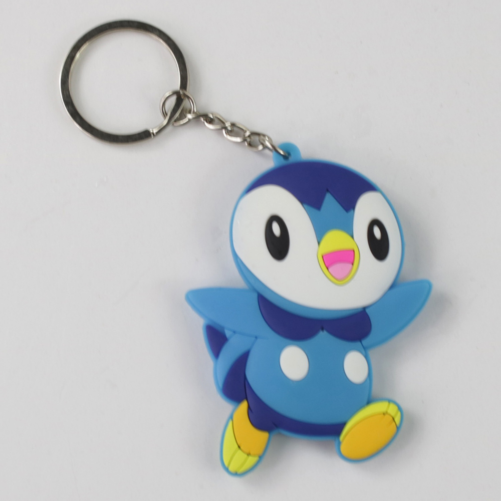 Móc Khóa Cao Su Mềm Hình Pokemon Snorlax Pikachu Psyduck Eevee Charizard 25 Kiểu