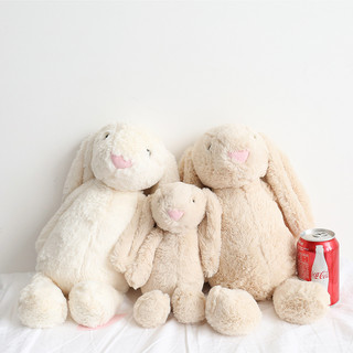 Thỏ nhồi bông tai dài 25 / 40 / 60cm mềm mại đáng yêu cho bé