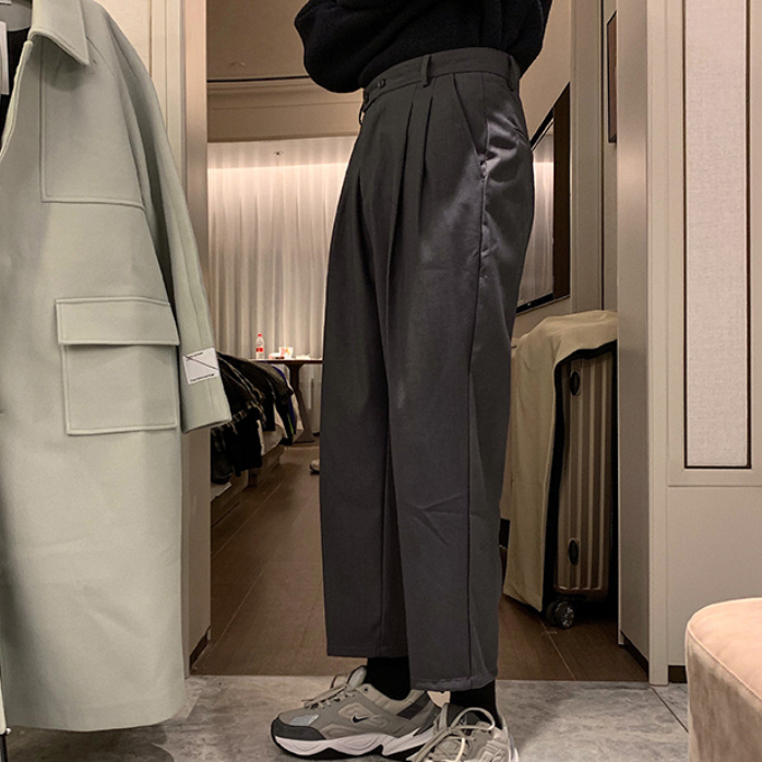 Quần dài ống rộng phong cách retro Hàn Quốc thời trang cho nam size s-3xl quần jean nam