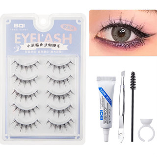 Lông mi giả dày tự nhiên một mảnh phong cách Âu Mỹ