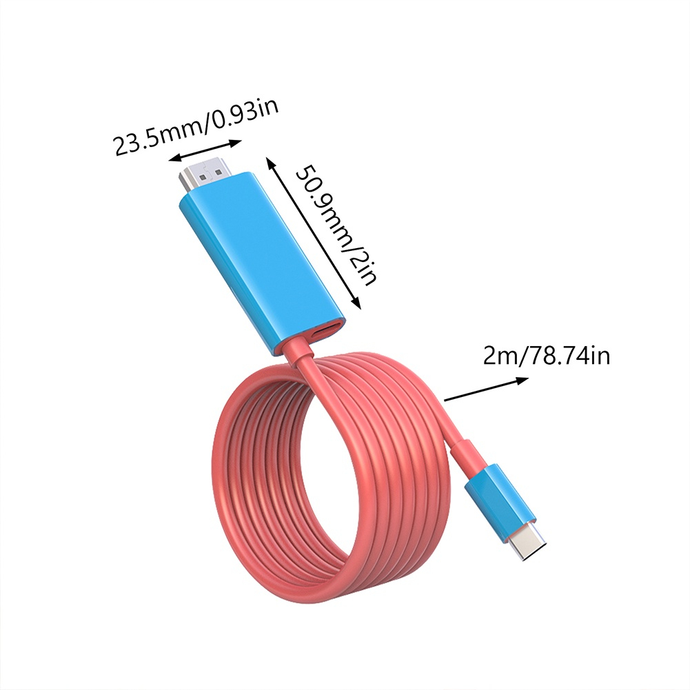 Cáp Sạc Nhanh HDMI 4K Cho Switch / Switch Oled TV HD