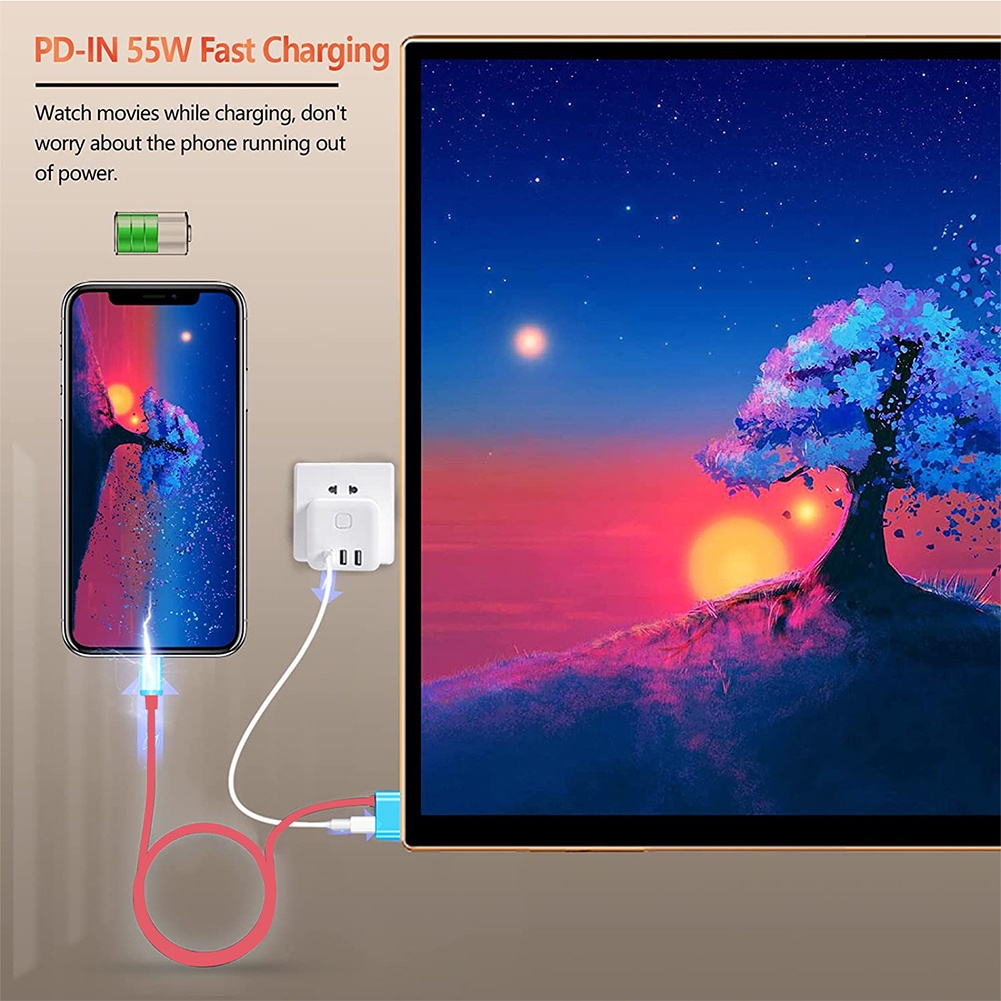 Cáp Sạc Nhanh HDMI 4K Cho Switch / Switch Oled TV HD