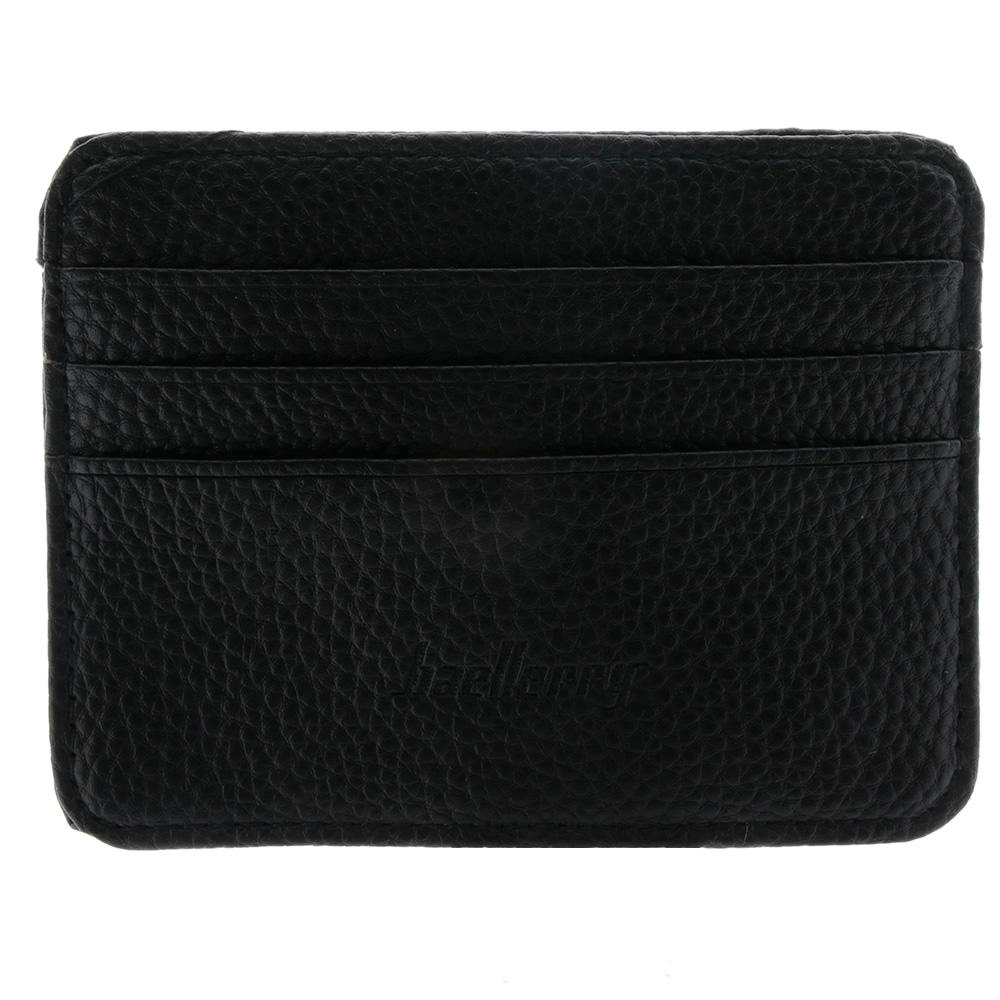 1 Piece Mens PU Leather Wallet Front Pocket Slim Mini Card Holder Purse #9