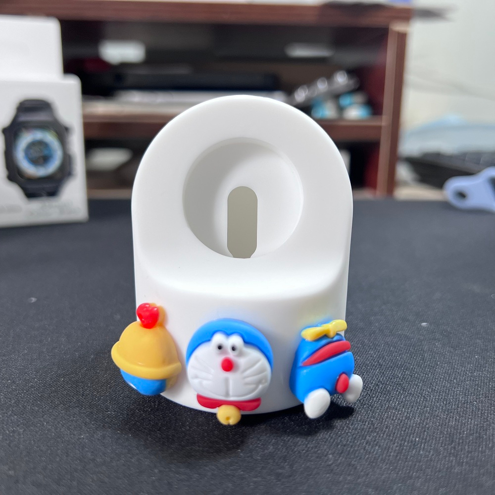 Đế Sạc Bằng Silicon Hình Gấu Pachacco Kuromi Dễ Thương Cho Apple Watch Ultra se Series 8 7 6 1 2 3 4 5 45mm 41mm 38mm 40mm 42mm 44mm
