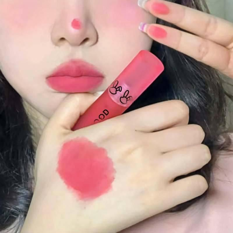 Son Môi Dạng Lỏng Chống Thấm Nước Lâu Trôi Màu Hồng Ngọt Ngào Gợi Cảm Cho Nữ