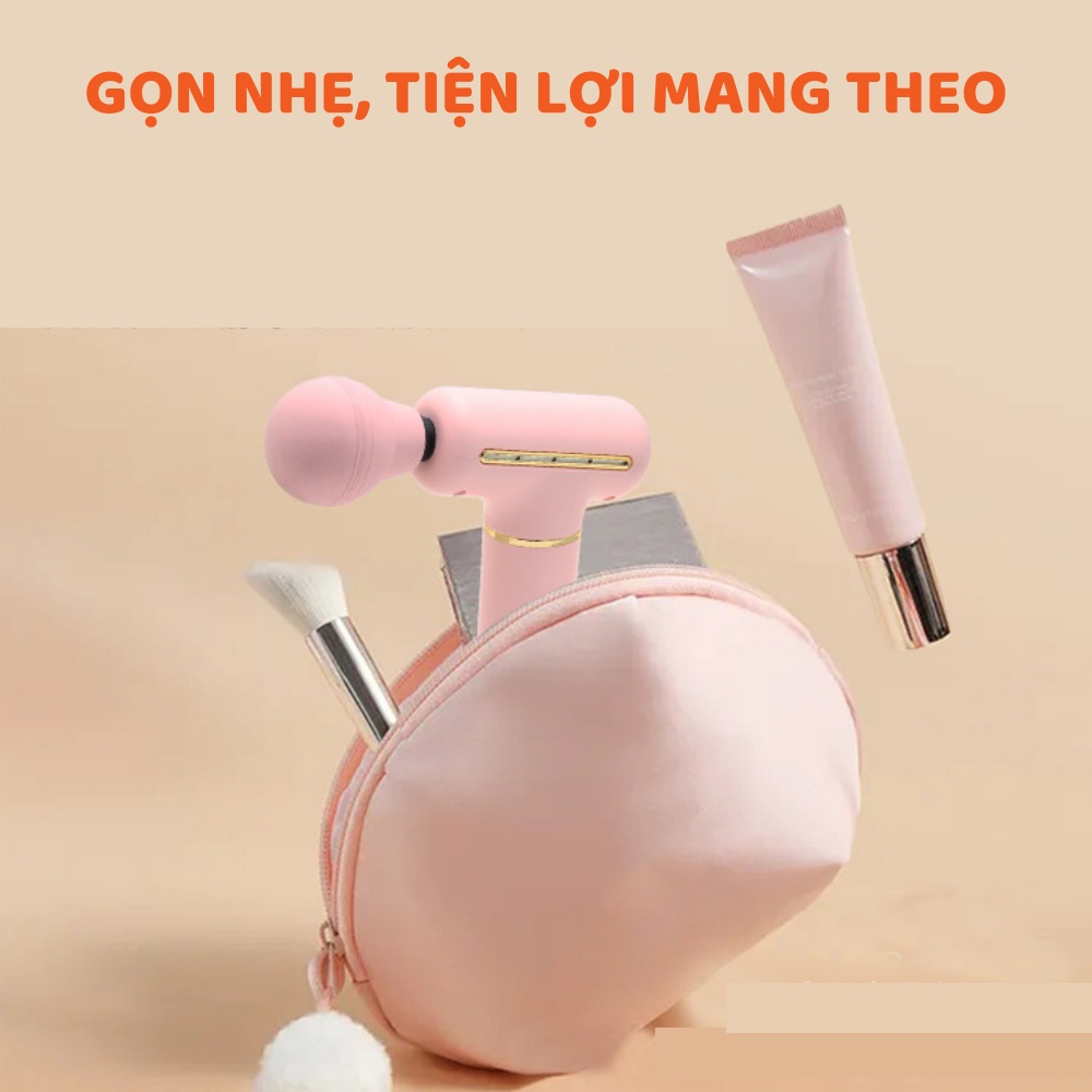 Fascia Gun Smart Mini Toàn thân Massager Giúp cơ bắp thư giãn sâu Giảm đau Dễ dàng mang theo