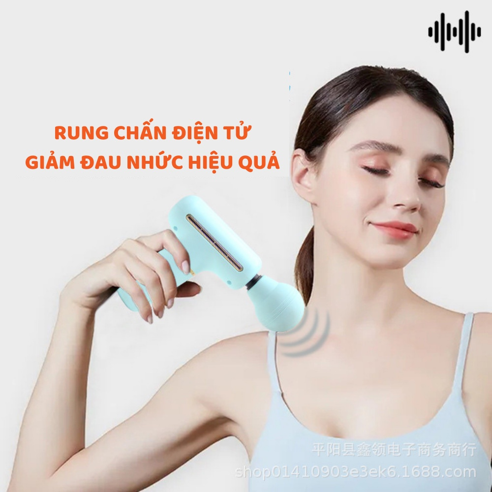 Fascia Gun Smart Mini Toàn thân Massager Giúp cơ bắp thư giãn sâu Giảm đau Dễ dàng mang theo