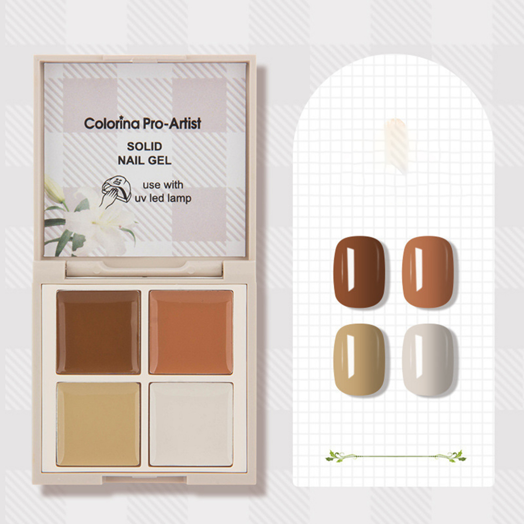 Sơn Móng Tay Dạng Gel Cứng 5g Trang Trí Nghệ Thuật Chuyên Nghiệp