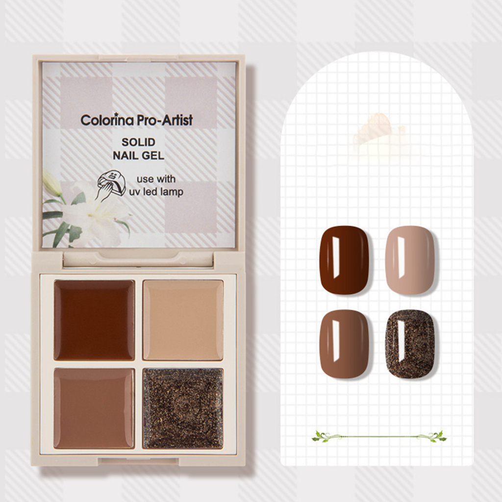 Sơn Móng Tay Dạng Gel Cứng 5g Trang Trí Nghệ Thuật Chuyên Nghiệp