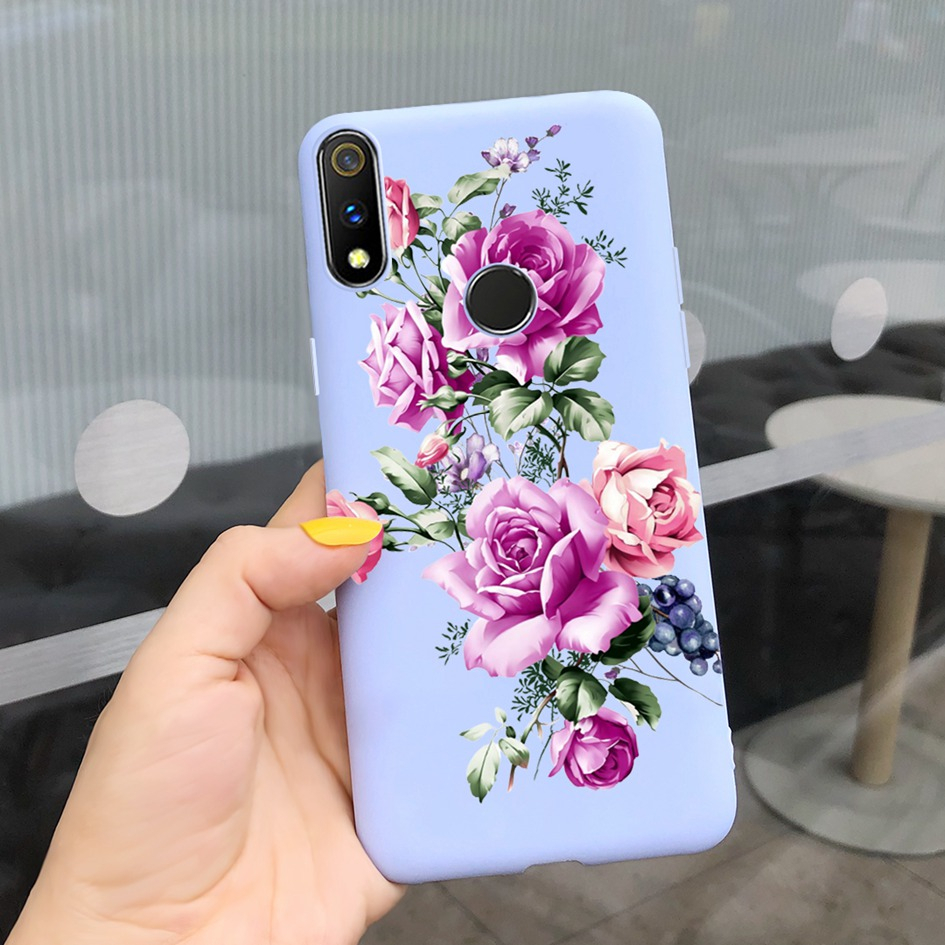 Ốp Điện Thoại Mềm In Hoạt Hình Cho Realme C3 RMX2027 RMX2020 RMX2021 Realme 3 Pro 3i Realme3