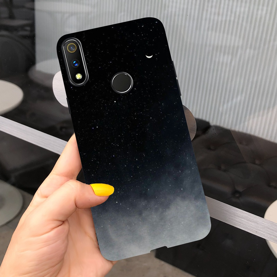Ốp Điện Thoại Mềm In Hoạt Hình Cho Realme C3 RMX2027 RMX2020 RMX2021 Realme 3 Pro 3i Realme3