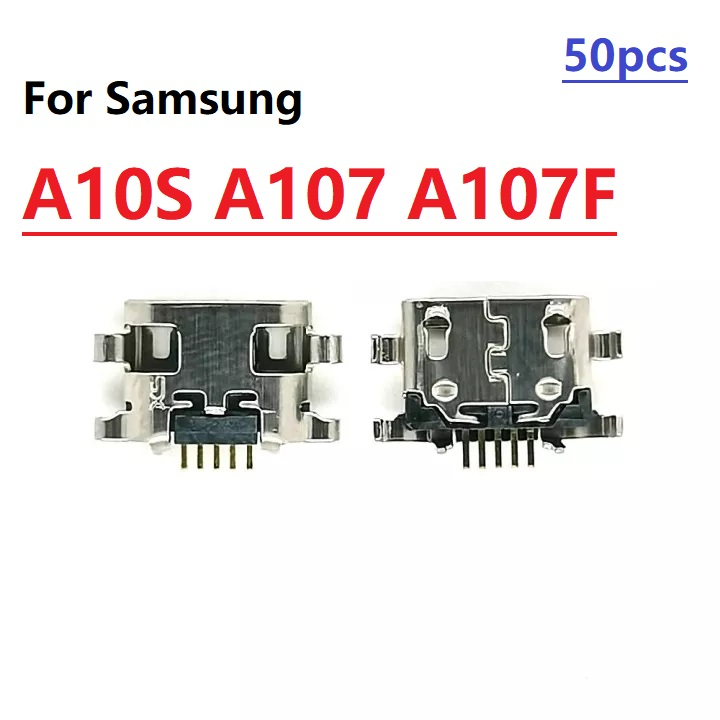 Bộ 10-100 Cổng Sạc usb Cho samsung a10s a107 a107f