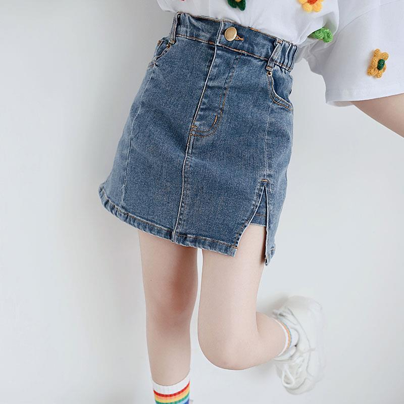 Váy cao bồi nửa người cho bé gái, váy trẻ em kiểu Hàn Quốc, váy chữ A, váy ngắn 5 - 6 - 8 - 9 - 12 - 14 tuổi.