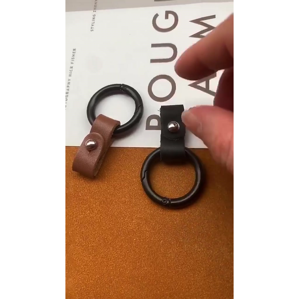 Dây Đeo Điện Thoại / Chìa Khóa Bằng Da Bò Handmade Chất Lượng Cao